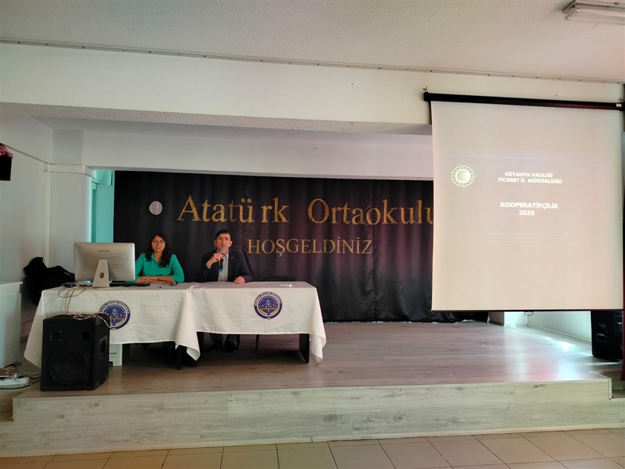 OKULLARDA 2025 ULUSLARARASI KOOPERATİFLER YILI ETKİNLİKLERİ KAPSAMINDA SUNUMLAR YAPILDI.